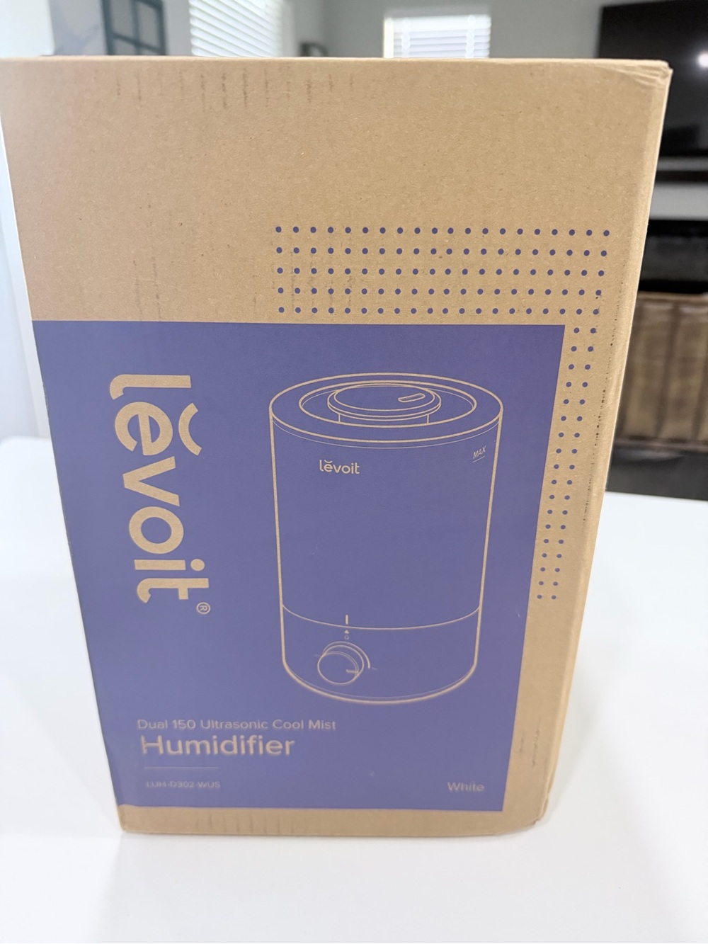 Levoit White Ultrasonic Cool Mist Humidifier - Dobi 150